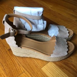 Brand new J. Crew espadrilles